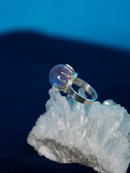 Orbuculum Crystal ball ring