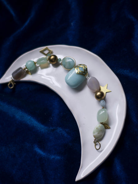 Bohemia Chunky gemstones bracelets